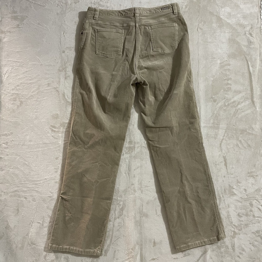 Woolrich Corduroy Pants Womens Size‎ 8 Beige Straight Leg Stretch Casual - Picture 8 of 8